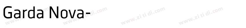 Garda Nova字体转换